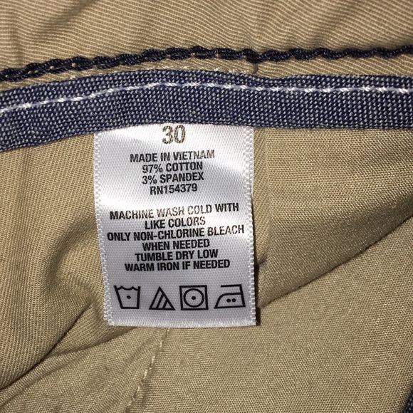 Men’s Aeropostale Tan Chino Shorts Waist 30 - Picture 3 of 5